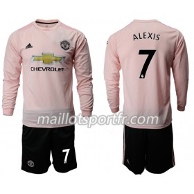 Maillot de Foot Manchester United ALEXIS 7 Enfant Exterieur 2018/19 ML